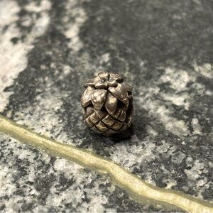 Authentic & Retired Pandora Moments Silver Pineapple Charm 925